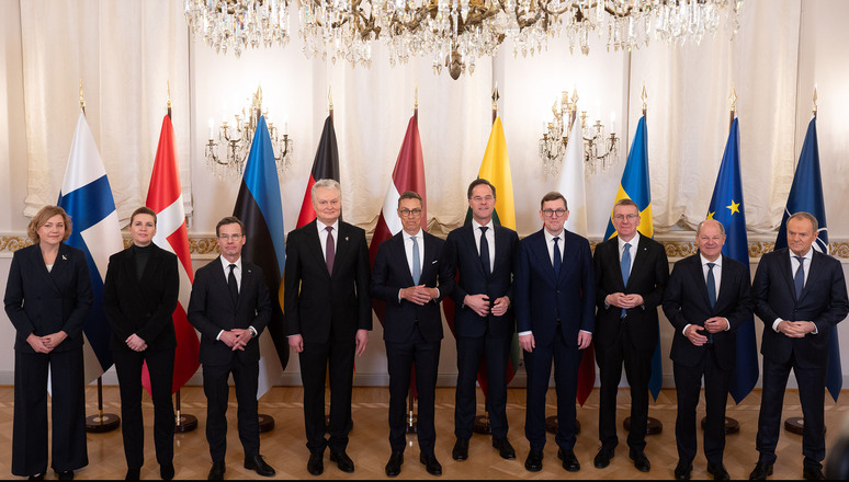 NATO Secretary General Mark Rutte attends the Baltic Sea NATO Allies Summit - Family portrait