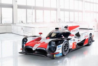 Ο Alonso στο Le Mans με το Toyota TS050