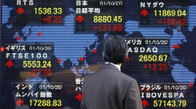Μεικτά πρόσημα στις ασιατικές αγορές μετά τις απώλειες στη Wall - Στο +1,18% ο Kospi, «βουτιά» -3,34% για τον Nikkei
