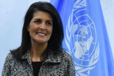 Haley (ΗΠΑ - ΟΗΕ): Η Ουάσιγκτον παραμένει αξιόπιστος μεσολαβητής μεταξύ Ισραήλ - Παλαιστίνης