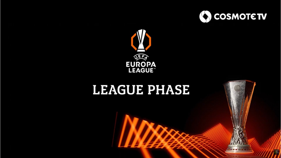 UEFA Europa League: Οι «μάχες» ΠΑΟΚ και Ολυμπιακού στη League Phase «παίζουν» στην COSMOTE TV