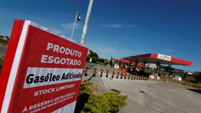 Μεγάλη έλλειψη καυσίμων στην Πορτογαλία - Συνεχίζεται η απεργία