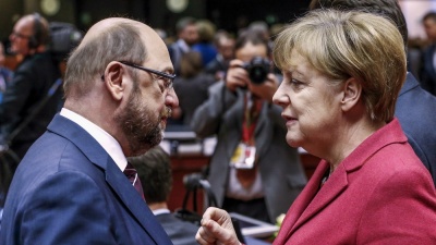 Θολή η κυβέρνηση Μεγάλου Συνασπισμού στη Γερμανία, εμπόδια βλέπουν Merkel - Schulz