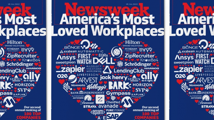 Η Ansys στη λίστα του Newsweek με τους Κορυφαίους 100 πιο Αγαπημένους Χώρους Εργασίας για το 2022