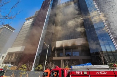 Tουλάχιστον 6 οι νεκροί από μεγάλη πυρκαγιά σε ξενοδοχείο υπό ανέγερση στην Νότια Κορέα