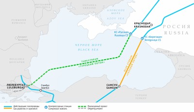 Μέσω του Turkish Stream το ρωσικό αέριο στην Ελλάδα