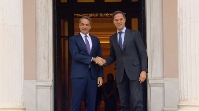 Δηλώσεις Μητσοτάκη και Rutte στο Μαξίμου live