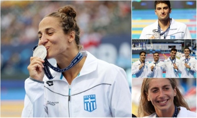 Υπερηφάνεια - Με 20 μετάλλια ολοκλήρωσε η Ελλάδα το Ευρωπαϊκό Πρωτάθλημα Υγρού Στίβου – 6 χρυσά, 10 ασημένια, 4 χάλκινα