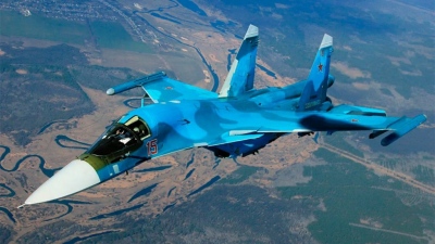 Ρωσικό Su-30 «εξαφάνισε» από προσώπου γης στρατιωτικό σκάφος των Ενόπλων Δυνάμεων της Ουκρανίας στη Μαύρη Θάλασσα