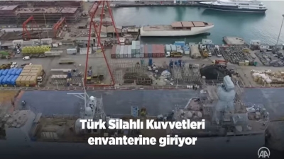 Η Τουρκία καθέλκυσε το πρώτο ελικοπτεροφόρο πλοίο αμφίβιων επιχειρήσεων