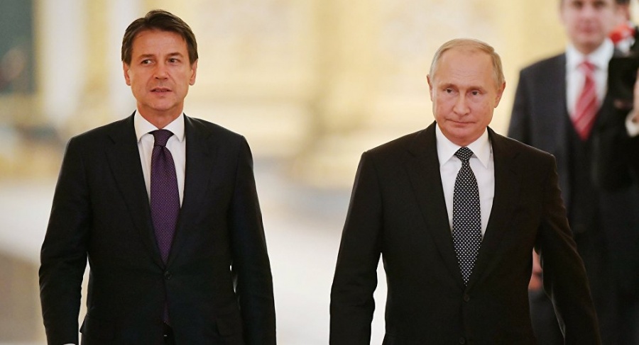 Putin και Conte απευθύνουν έκκληση για την ειρηνική επίλυση της κρίσης στη Λιβύη