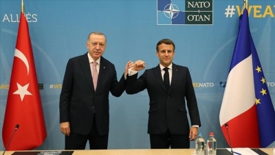 Τηλεφωνική επικοινωνία Erdogan με Macron - Στο επίκεντρο η Συρία