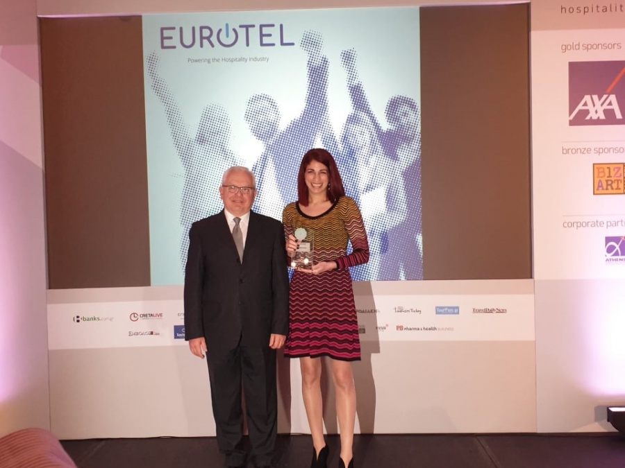 Η Eurotel Hospitality διακρίνεται ως Best Hotel Entertainment & Technology Supplier