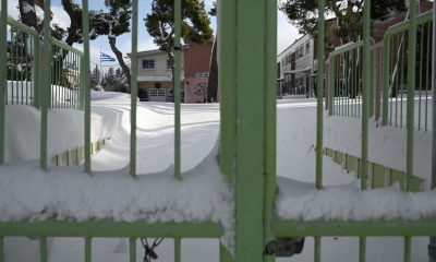 Ποια σχολεία θα παραμείνουν κλειστά την Τρίτη (14/1) - Αναλυτικά οι περιοχές