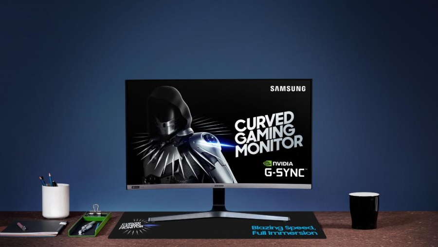 H Samsung παρουσιάζει την κυρτή Gaming οθόνη CRG5 240Hz με G-Sync συμβατότητα