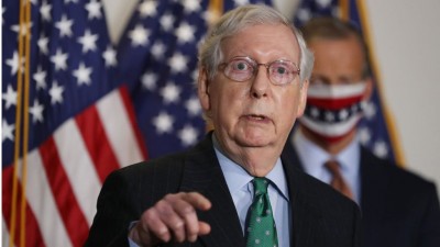 McConnell (HΠΑ-Γερουσία): Δεν συντρέχει λόγος τώρα για ένα εκτεταμένο πακέτο μέτρων τόνωσης της οικονομίας