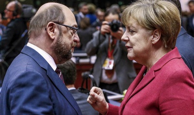 Γερμανία: Αρχίζουν οι διαπραγματεύσεις για τον «μεγάλο συνασπισμό» - Προσεκτικές κινήσεις από Merkel, Schulz