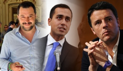 Όλα τα σενάρια για την Ιταλία - Πιθανή κυβέρνηση Λέγκας - Forza Italia - Πέντε Αστέρων