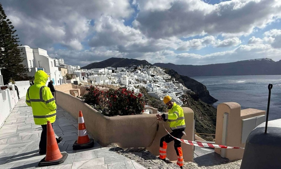 Κατάσταση χάους στη Σαντορίνη, εκτίμηση για 6R - Πάνω από 800 σεισμοί από 1η Φεβρουαρίου - Κίνδυνος κατολισθήσεων