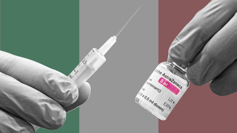 Μεγάλη μείωση των νέων εμβολιασμών σημειώθηκε την τελευταία εβδομάδα στην Ιταλία