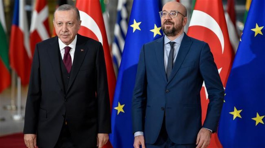 Μήνυμα Michel σε Erdogan: Να αποφύγεις την κλιμάκωση της έντασης στην Αν. Μεσόγειο - Τι απάντησε ο Τούρκος πρόεδρος