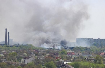 Πυραυλική επίθεση των Ουκρανών στην περιφέρεια του Luhansk