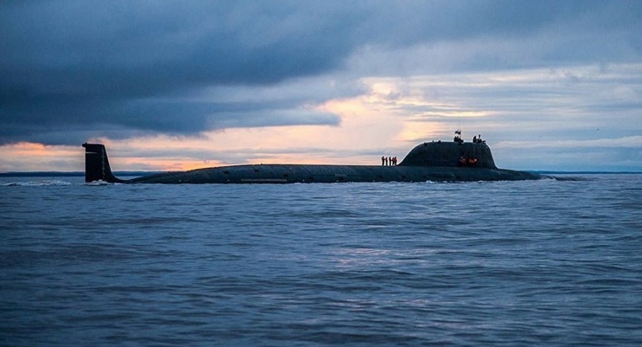 Στη θάλασσα καθελκύστηκε το πυρηνικό υποβρύχιο «Novosibisrk»