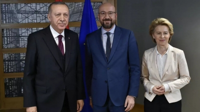 Στην Τουρκία Michel και von der Leyen (6/4) - Συνάντηση με Erdogan