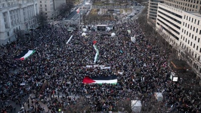 Διαδηλωτές έτοιμοι για μαζική συγκέντρωση στην καρδιά των ΗΠΑ κατά τη διάρκεια της επίσκεψης Netanyahu