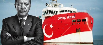 Νέο προκλητικό μήνυμα της Τουρκίας: Τα πολεμικά πλοία και το Oruc Reis θα παραμείνουν στην Ανατολική Μεσόγειο και δεν θα επιτρέψουν την ανομία