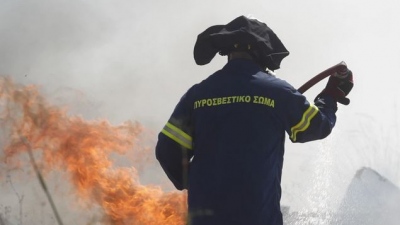 Ιωάννινα: Πυρκαγιά σε χαμηλή βλάστηση στην περιοχή Σταυράκι - Στο σημείο και εναέρια μέσα