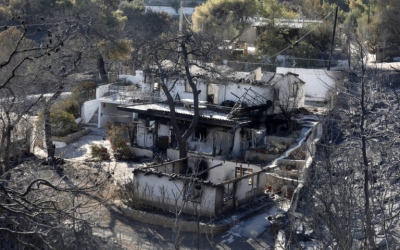 Παγώνουν οι φορολογικές υποχρεώσεις για τους πυρόπληκτους της Ανατολικής Αττικής