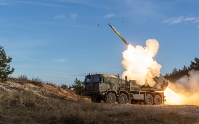 Η πρώτη βολή του Homar-K MLRS έγινε στην Πολωνία