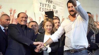 Ιταλικές εκλογές - Πλειοψηφία για τη Δεξιά των Berlusconi και Salvini 35% - Πρώτο το Κίνημα Πέντε Αστέρων  με 30,5%