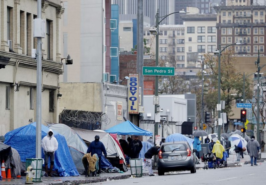 Ραγδαία αύξηση των αστέγων στο Λος Άντζελες