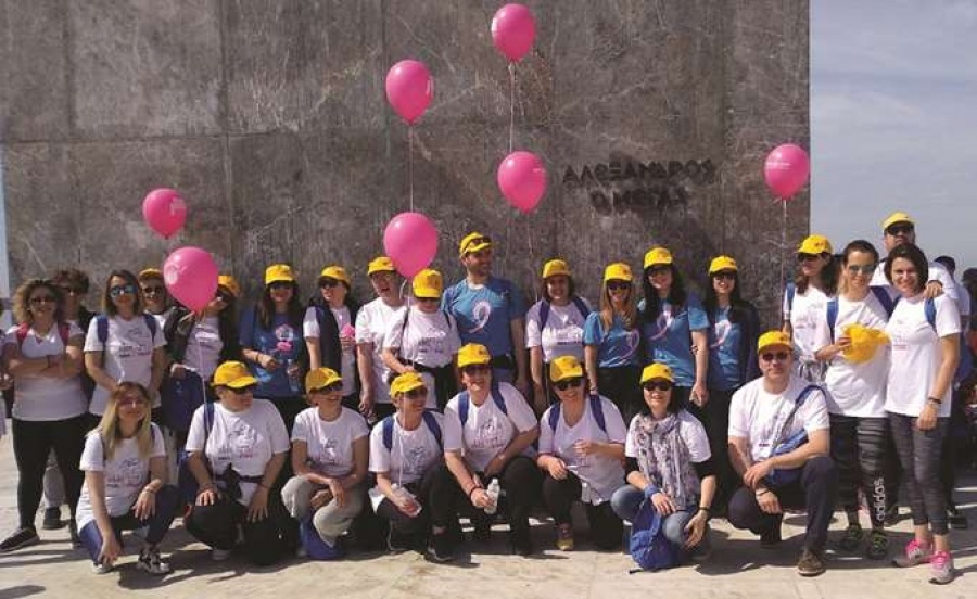 Η ομάδα της Τράπεζας Πειραιώς συμμετείχε στον φιλανθρωπικό αγώνα Sail for Pink στη Θεσσαλονίκη