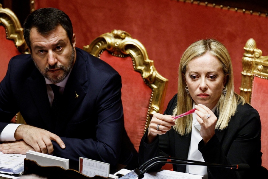 Meloni – Salvini, με μια φωνή: Είμαστε ενωμένοι - Η επανεκλογή της Von der Leyen είναι χαστούκι στη δημοκρατία