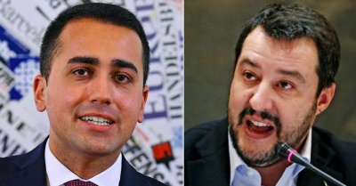 Ιταλία: «Κλείδωσε» η κυβερνητική συμφωνία Πέντε Αστέρων και Λέγκας του Βορρά - Ποιος θα είναι ο νέος πρωθυπουργός