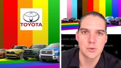 Οι ΗΠΑ βύθισαν την Toyota στη woke παράνοια - Μέγας χορηγός και υποστηρικτής της LGBTQ+ κοινότητας