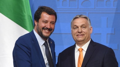 Salvini για στοχοποίηση Ουγγαρίας από την ΕΕ: Στηρίζω τον Orban, επίθεση από τις ελίτ στη δημοκρατία, θα κατέβουμε στους δρόμους