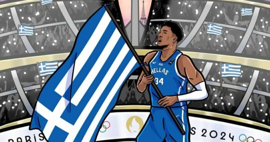 Η ανάρτηση της FIBA για τον σημαιοφόρο Γιάννη Αντετοκούνμπο αλλά με… λάθος την ελληνική σημαία