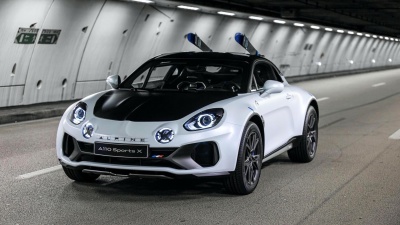 H κεντρομήχανη A110 SportsX είναι μια Alpine SUV με 250 άλογα!