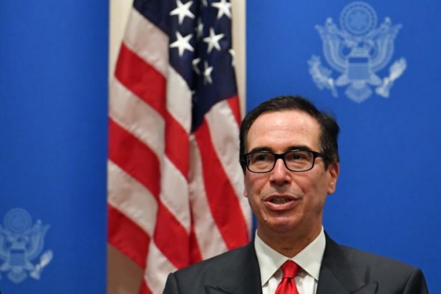 Mnuchin: Νέους δασμούς στην Κίνα θα επιβάλλει ο Trump εάν δεν πάει καλά η συνάντηση με τον Jinping