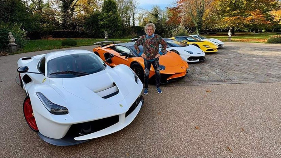 Γιατί ο Rod Stewart αποφάσισε να ξεφορτωθεί τις Ferrari και τις Lamborghini του;