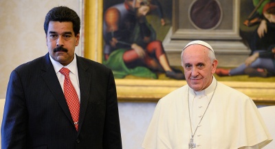 Βενεζουέλα: Ο Maduro ζητά βοήθεια από τον Πάπα Φραγκίσκο