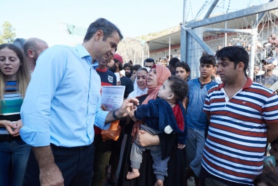 Μητσοτάκης: Εκκωφαντική η αποτυχία της κυβέρνησης στο μεταναστευτικό - Θλιβερή η κατάσταση στο κέντρο υποδοχής στη Σάμο