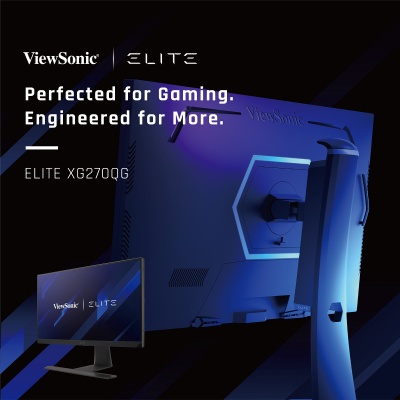 ViewSonic: Νέες gaming οθόνες ViewSonic ELITE με G-SYNC IPS Nano Colour και χρόνο απόκρισης 1ms