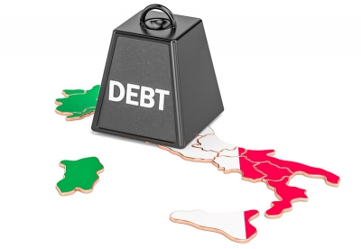 Ιταλία: Επιδείνωση των προοπτικών, στο 10% το έλλειμμα και στο 159% το χρέος για το 2021