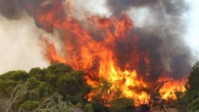 Πολύ υψηλός κίνδυνος πυρκαγιάς (κατηγορία κινδύνου 4) για 3 περιφέρειες - Η εικόνα στα πύρινα μέτωπα, τραυματίστηκαν πυροσβέστες