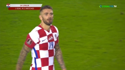 Κροατία – Σλοβενία 1-0: Προβάδισμα για την Κροατία με το πρώτο γκολ του Μάρκο Λιβάγια! (video)